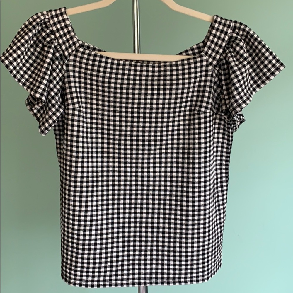 Gingham blouse - Picture 2 of 4